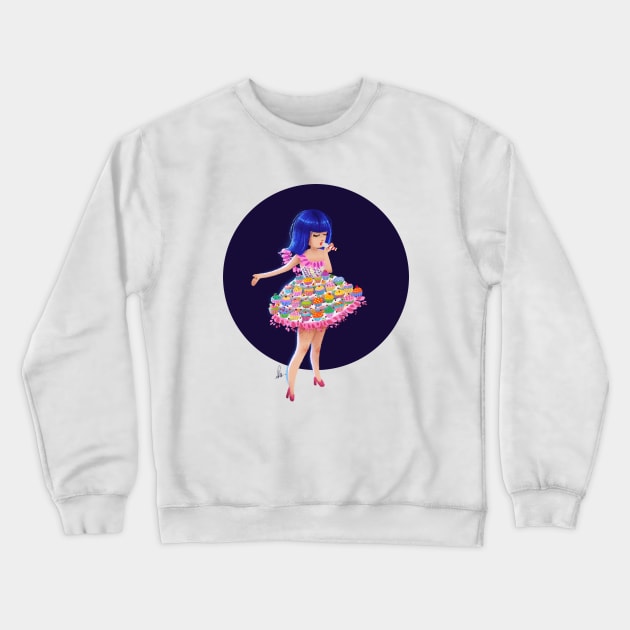 Katy Perry Crewneck Sweatshirt by Fatemeh.art